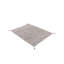 Azizi Striped Hand Woven Cotton Beige Rug-1360384120