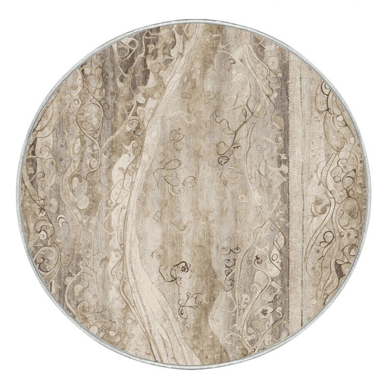 Tapis Aurora Flow, Rond 3 pi