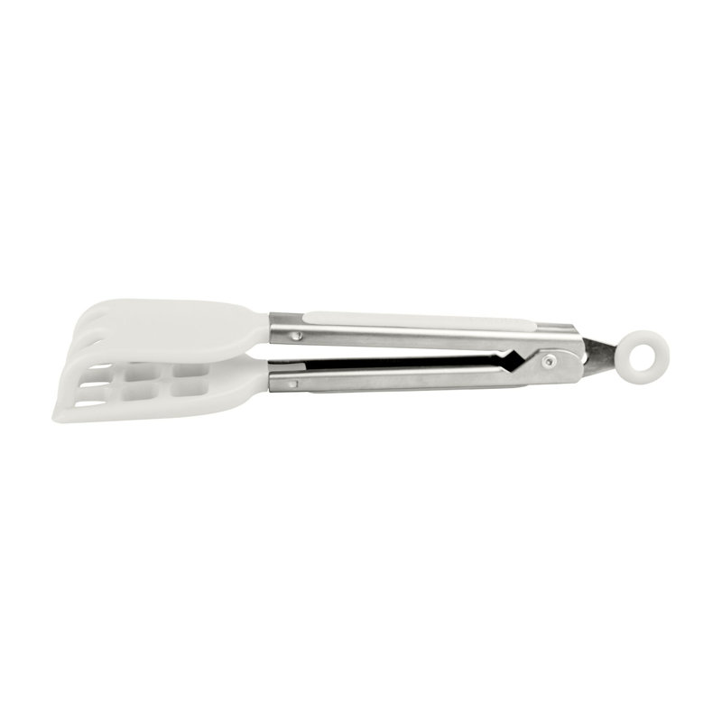 Pinces à gaufres, Acier inoxydable / blanc