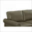 Canapé modulaire 2 + 3 places Taupe avec rangement | Cuir d'unité centrale | Standard-2139483694