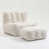 Velours blanc est en rupture de stock