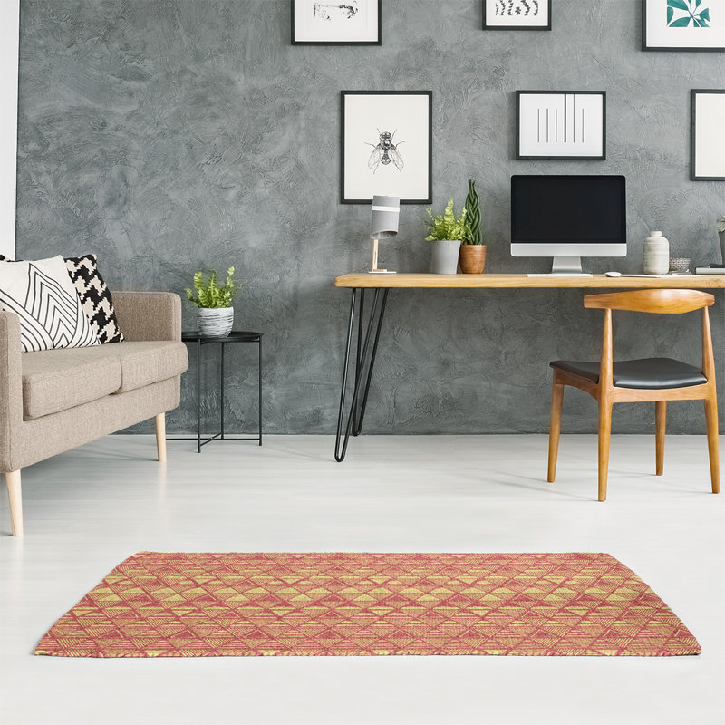 Chenille Geometric Indoor Rug, Rectangle 9' x 12'