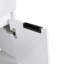 Meuble-lavabo autoportant de 23 po avec lavabo et portes à fermeture douce