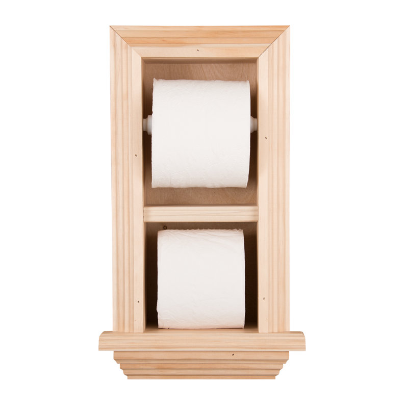 Porte-papier hygiénique Butler, Brun