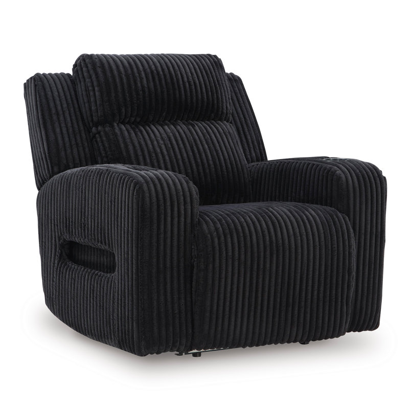 Fauteuil inclinable électrique Odhren, Noir