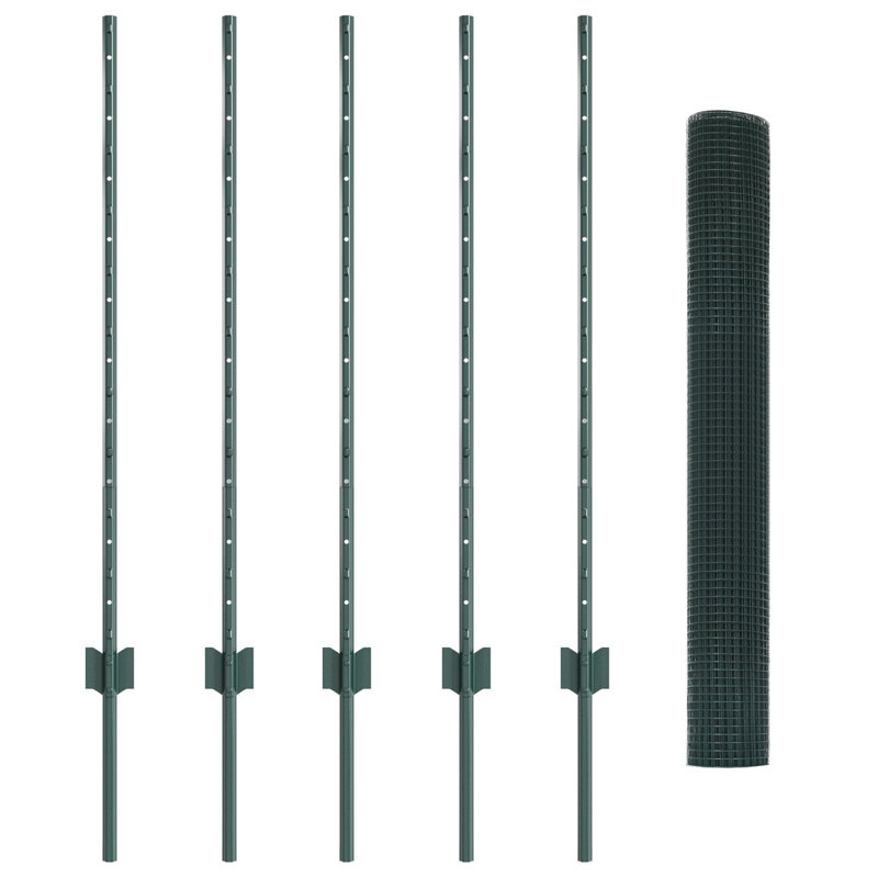 100cm H x 1000cm W Metal Border Fencing