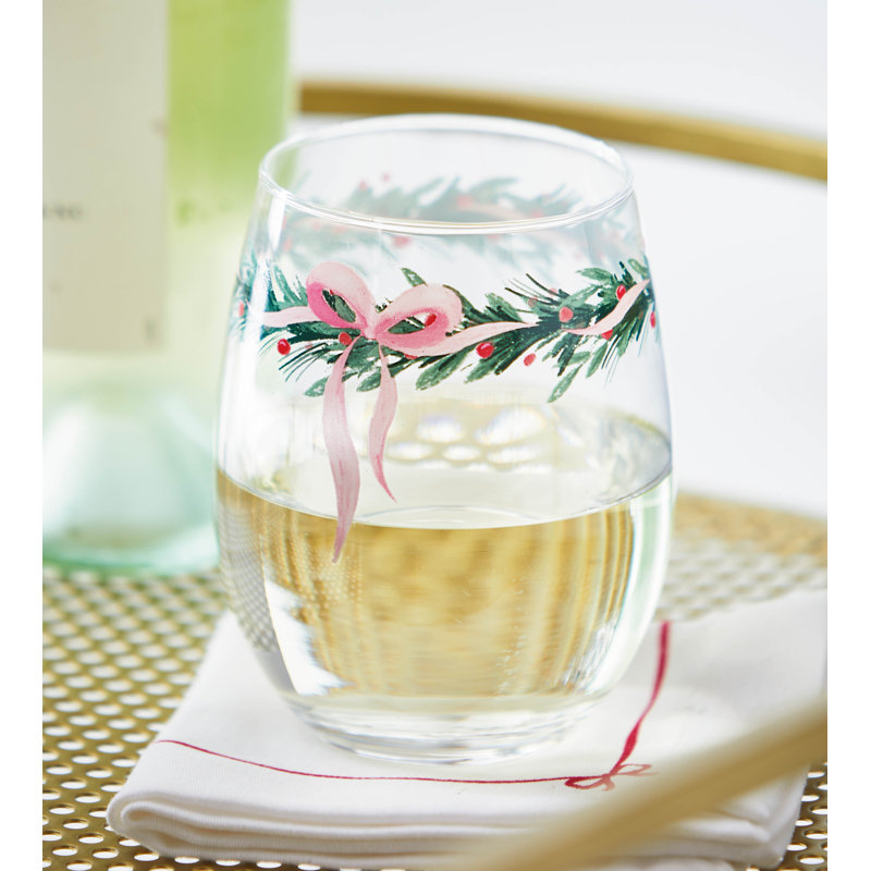  Very Merry Stemless Wine Glass