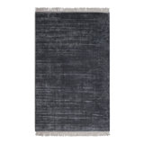 Fancy Area Rug in Indigo/Gray