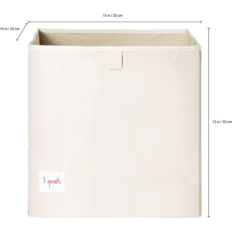 3 Sprouts Fabric Toy Box