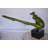 Acrobatic Frog Green Patina Bronze Statue Mounted on A Marble  43" x 26" x 20"H