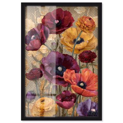 «Blossoming from Sunsets Shadowbox Print Autum» par Art Remedy