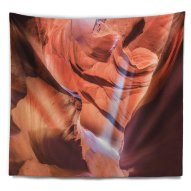 Tapisserie «Schafer Landscape Light to Antelope Canyon», H 50 po x l 60 po