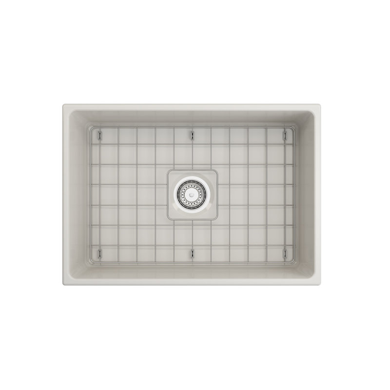 27'' L Kitchen Sink, Biscuit