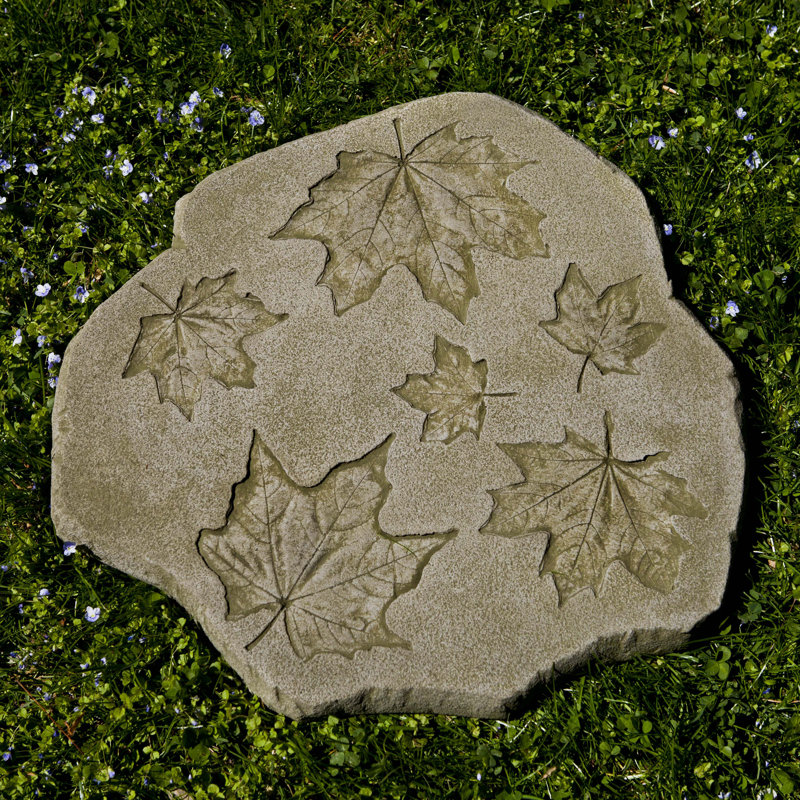 Sugar Maple Stepper Stone, Aged Limestone