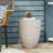 Outdoor Lightweight Concrete Side Table(Only Including Table)