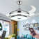 Khamon 42'' Ceiling Fan with LED Lights