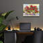  'Spring Geraniums' by Kathleen Parr Acrylic Glass Wall Art, 16" x 12"