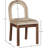 Conrad Macleod Linen Textured Fabric Dining Chair-1900967172-1900967218