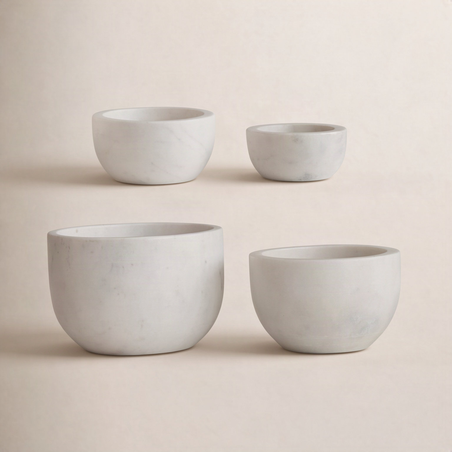 Brooksville Genuine Marble Dessert Bowl