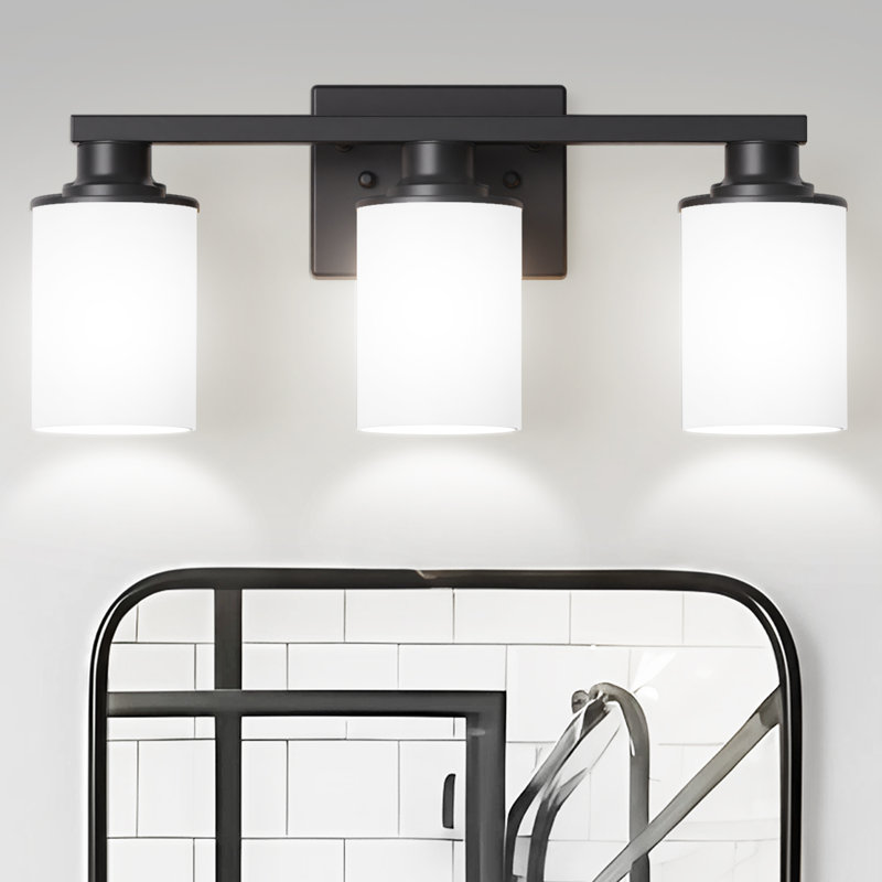 Sleek Modern 3-Light Vanity Fixture