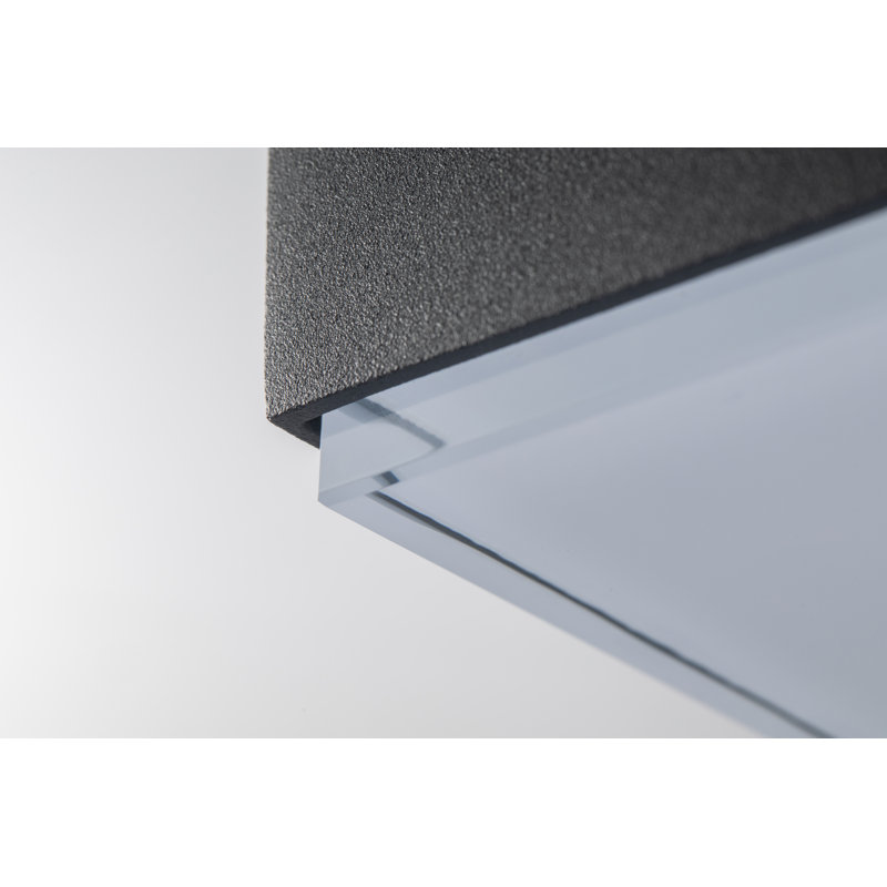 Arvonio 2 - Bulb 13Cm H Solar Powered Integrated LED Outdoor Armed Sconce with Dusk to Dawn