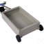 Vidange d'huile à profil bas 20 gallons avec pompe - gris
