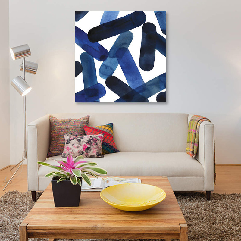 « tonneau deep ii », impression sur toile, H 12 po x l 12 po x P 0,75 po, Toile tendue, Pas de tapis