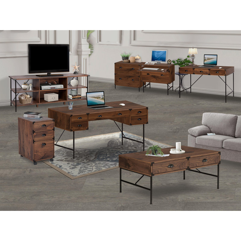 Greber Adjustable Metal Base Writing Desk