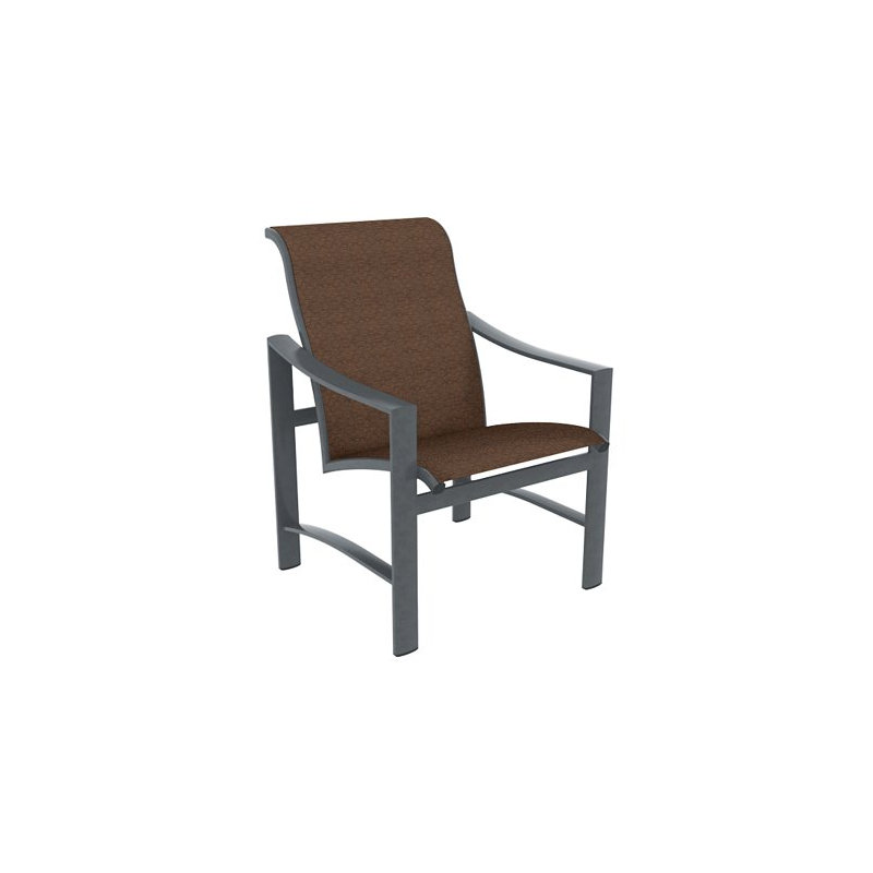 Kenzo Outdoor Dining Armchair, Graphite, Bogota