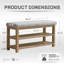 Banc de rangement avec coussin Mid-Century-1920065473
