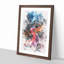 Top of Lombard Street in San Francisco - Picture Frame Graphic Art-56924407-56924408