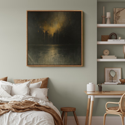 Art mural encadré abstrait rétro antique classique pour chambre à coucher