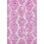 Tapis rose Prisco lavable à la machine de qualité supérieure-185014970