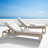 Santrez Outdoor Metal Chaise Lounge Set , Sunbrella Cushion Included-149979724