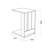 Nagle Side Table End Table-764935379