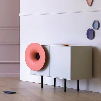 Armoire de salle à manger avec haut-parleurs Nordic