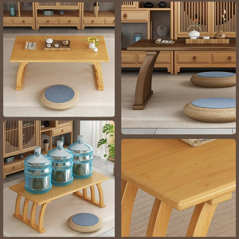 Bamboo Coffee Table, Brown