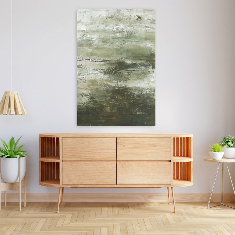 For Life, art contemporain abstrait, H 48 po x l 32 po