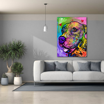 «Hey Cmere Love You» par Dean Russo, art mural sur toile