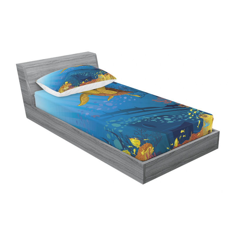 Microfiber Sheet Set, Twin XL Sheet Set with Fitted Sheet