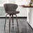Swivel Upholstered Counter Stool-193603451