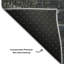 Premium Machine Washable Corum AMF1066 Ombre Rug-623478255