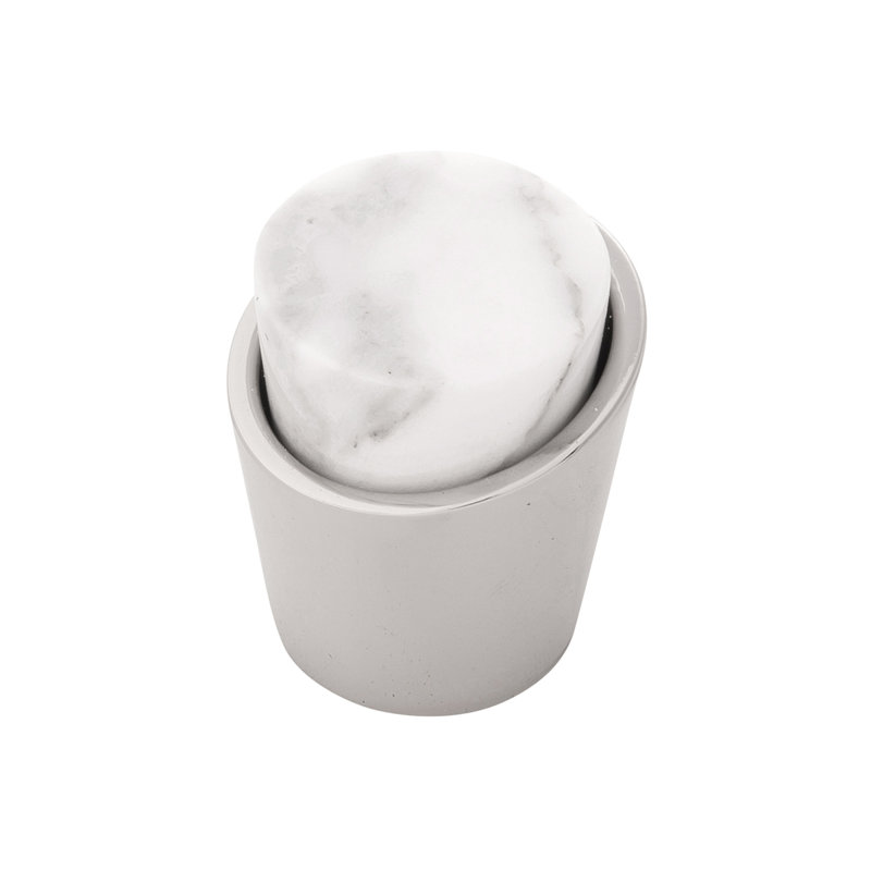 Firenze Conical Knob, Polished Nickel
