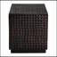 Table d'appoint extérieure cannelée durable MGO, parfaite pour le patio, le jardin et la piscine