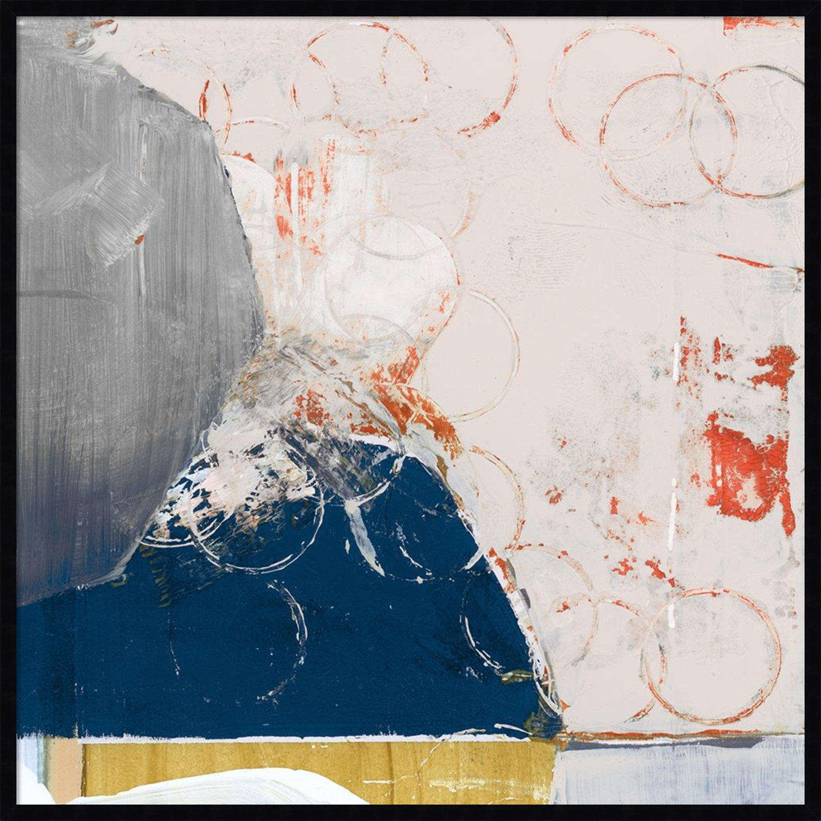 Gilpin "Beautiful Mess No. 2" Print, 41" H x 41" W, Black