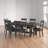 Schoenberg Extendable Solid Wood Top Four Leg Base Dining Set