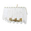 Luminaire suspendu rectangulaire à 4 lumières Ruchbah-1956321070