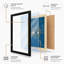 Golden Eye Mystical - Framed Print-1307903981-1307903979