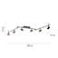 Krasnoff 188cm 6 -Light Track Kit