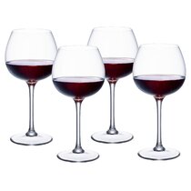 Voglia Nude 20 oz Cabernet Wine Glass - Crystal, All-Purpose - 3 1/2 x 3 1/ 2 x 9 - 6 count box